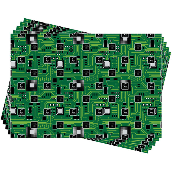 Circuit Board Wrapping Paper - 5 Sheets Approval