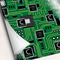 Circuit Board Wrapping Paper - 5 Sheets