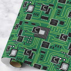 Circuit Board Wrapping Paper Roll - Large - Matte (Personalized)