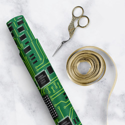 Circuit Board Wrapping Paper Roll - Small (Personalized)