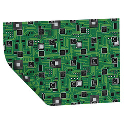 Circuit Board Wrapping Paper Sheets - Double-Sided - 20" x 28" (Personalized)