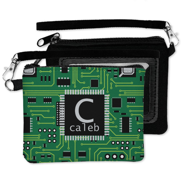 Circuit Board Wristlet ID Cases - MAIN