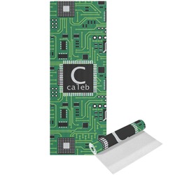 Circuit Board Yoga Mat - Printed Front (Personalized)
