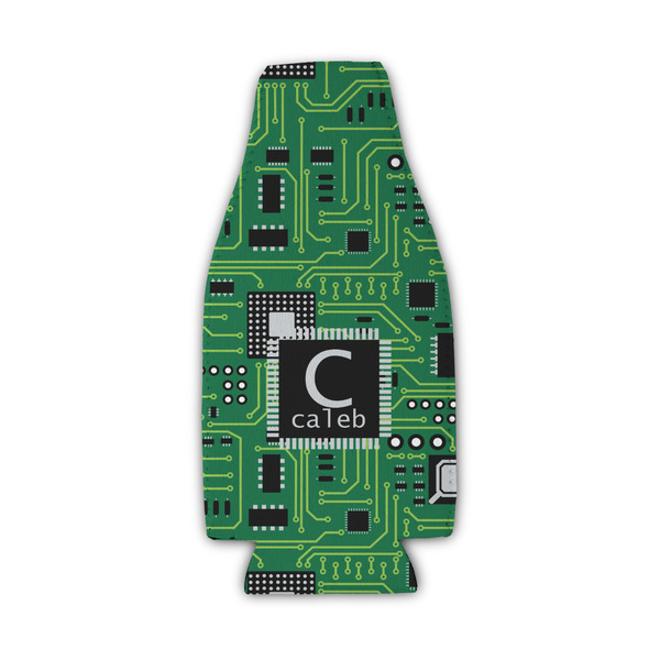 Custom Circuit Board Zipper Bottle Cooler (Personalized)