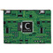 Circuit Board Zipper Pouch Large (Front)