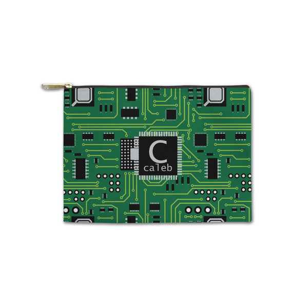 Custom Circuit Board Zipper Pouch - Small - 8.5"x6" (Personalized)