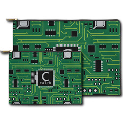 Circuit Board Zipper Pouch (Personalized)