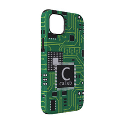 Circuit Board iPhone Case - Rubber Lined - iPhone 14 Pro (Personalized)