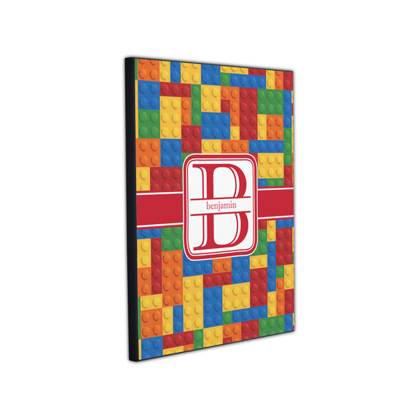 Building Blocks 11x14 Wood Print - Angle View