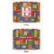 Building Blocks 12" Drum Lampshade - APPROVAL (Fabric)