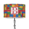 Building Blocks 12" Drum Lamp Shade - Poly-film (Personalized)