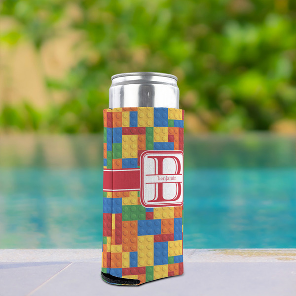 Building Blocks Can Cooler - Tall 12oz - In Context