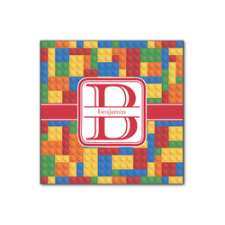 Building Blocks Wood Print - 12x12 (Personalized)