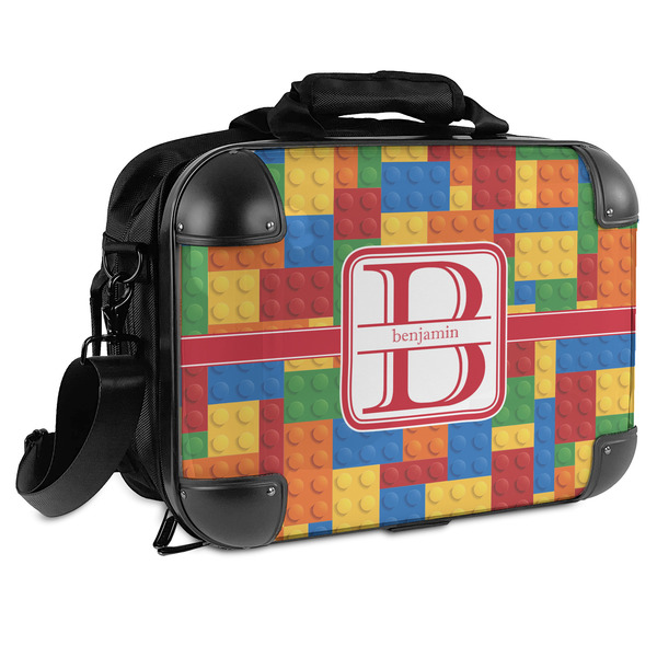 Custom Building Blocks Hard Shell Briefcase - 15" (Personalized)