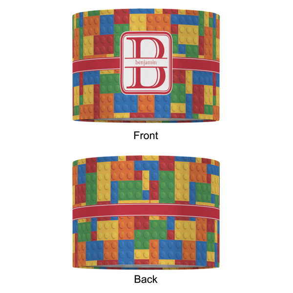 Building Blocks 16" Drum Lampshade - APPROVAL (Fabric)