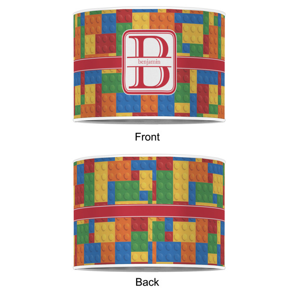 Building Blocks 16" Drum Lampshade - APPROVAL (Poly Film)