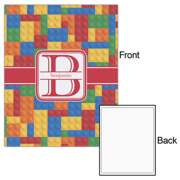 Building Blocks 16x20 - Matte Poster - Front & Back