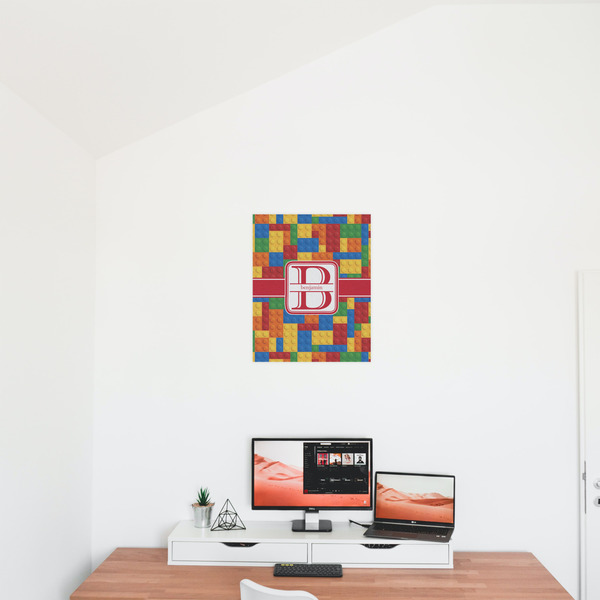 Building Blocks 16x20 - Matte Poster - On the Wall