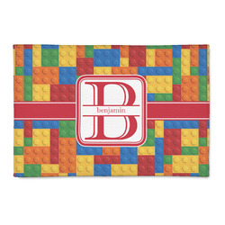 Building Blocks 2' x 3' Patio Rug (Personalized)