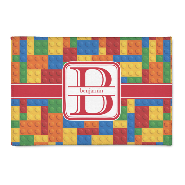 Custom Building Blocks Patio Rug (Personalized)