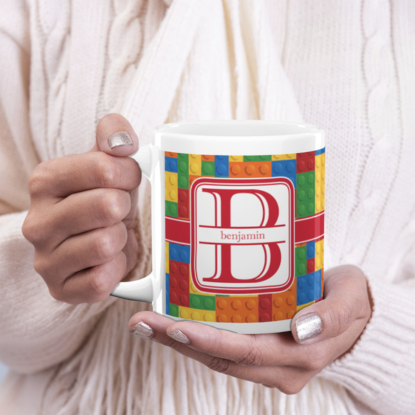 Building Blocks 20oz Coffee Mug - LIFESTYLE