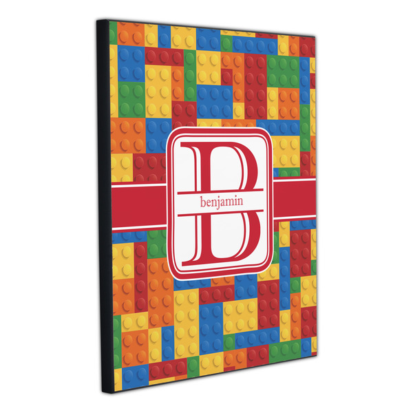 Building Blocks 20x24 Wood Print - Angle View