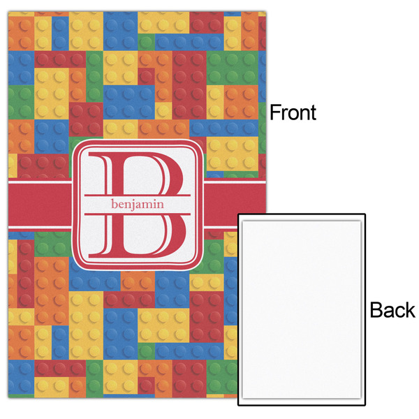 Building Blocks 20x30 - Matte Poster - Front & Back