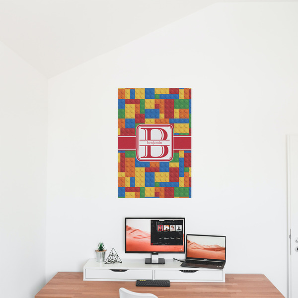 Building Blocks 20x30 - Matte Poster - On the Wall