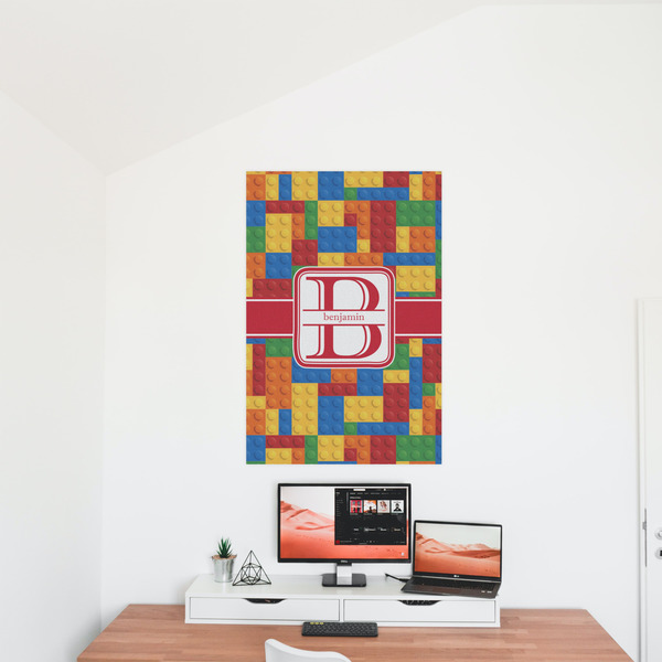 Building Blocks 24x36 - Matte Poster - On the Wall