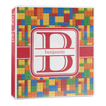 Building Blocks 3-Ring Binder - 1 inch (Personalized)