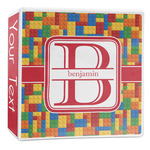 Building Blocks 3-Ring Binder - 2 inch (Personalized)