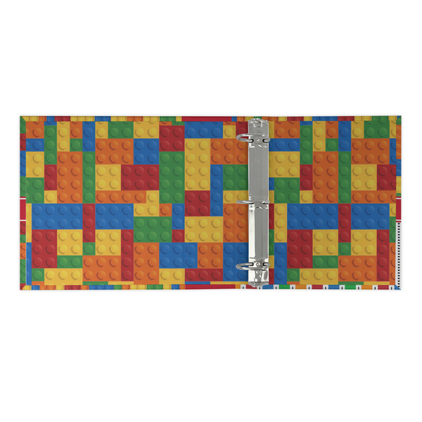 Building Blocks 3 Ring Binders - Full Wrap - 2" - OPEN INSIDE
