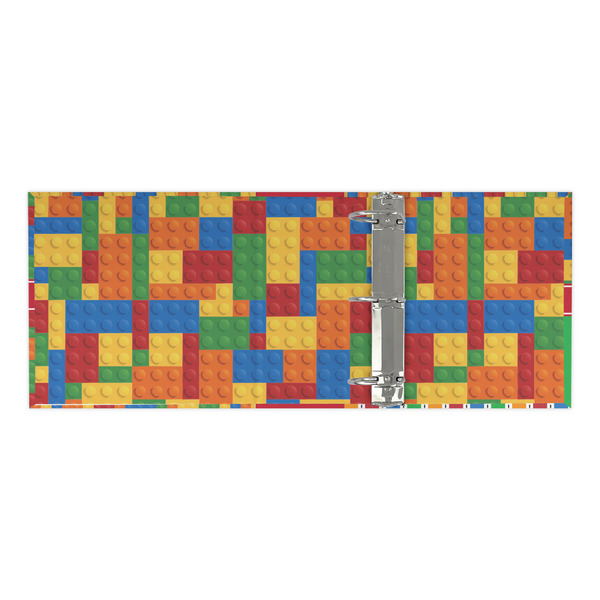 Building Blocks 3 Ring Binders - Full Wrap - 3" - OPEN INSIDE
