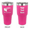 Building Blocks 30 oz Stainless Steel Tumbler - Pink - Double Sided (Personalized)