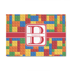 Building Blocks 4' x 6' Patio Rug (Personalized)