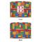 Building Blocks 8" Drum Lampshade - APPROVAL (Fabric)