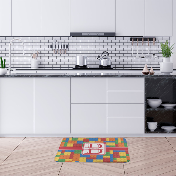 Building Blocks Anti-Fatigue Kitchen Mats - LIFESTYLE