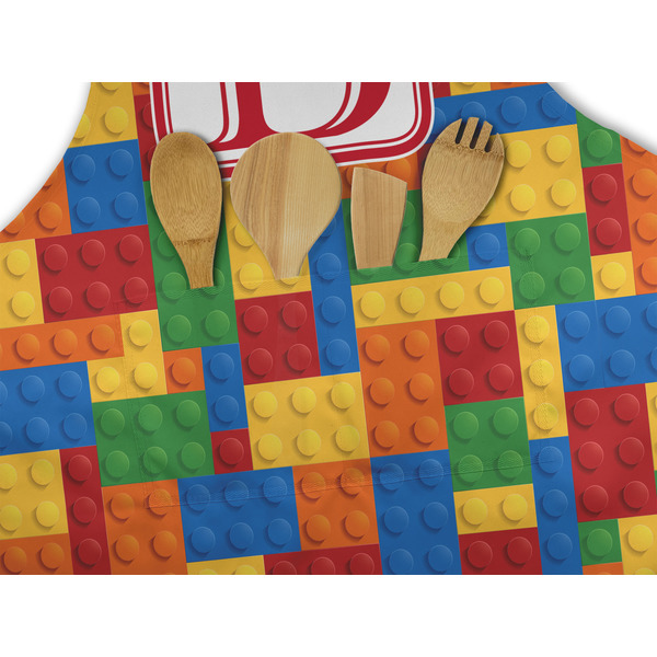 Building Blocks Apron - Pocket Detail with Props