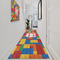 Building Blocks Area Rug Sizes - In Context (vertical)