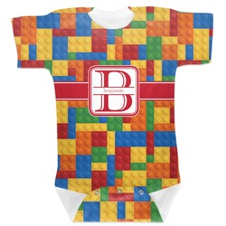 Building Blocks Baby Bodysuit 12-18 (Personalized)