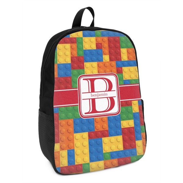 Custom Building Blocks Kids Backpack (Personalized)