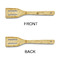 Building Blocks Bamboo Slotted Spatulas - Single Sided - APPROVAL