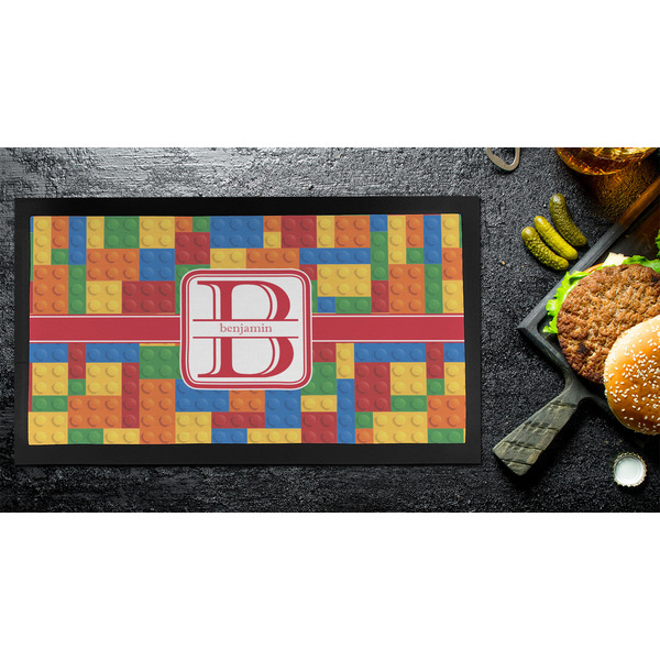 Building Blocks Bar Mat - Small - LIFESTYLE