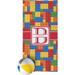 Building Blocks Beach Towel (Personalized)