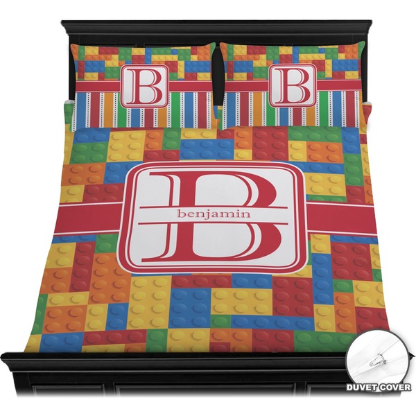 Building Blocks Bedding Set (Queen) - Duvet