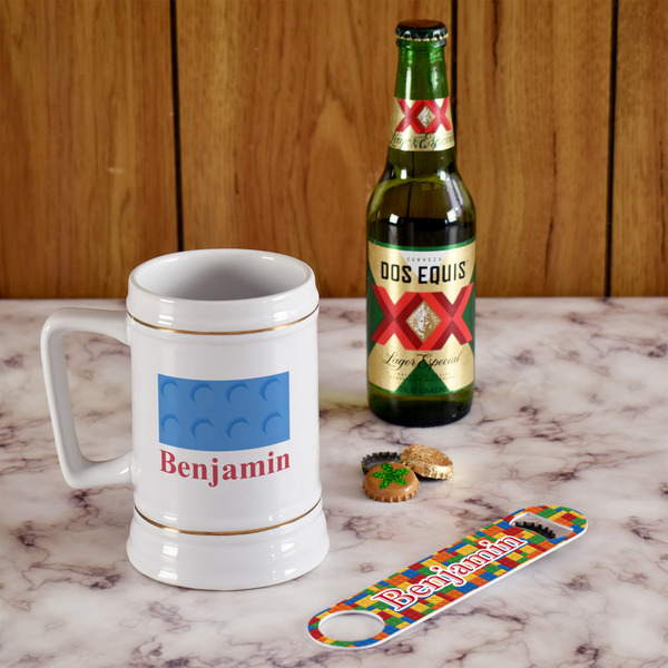Building Blocks Beer Stein - In Context
