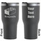 Building Blocks Black RTIC Tumbler - Front and Back