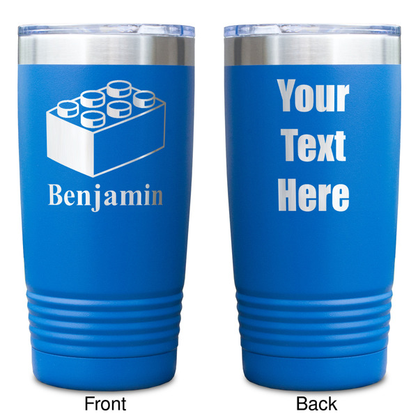 Building Blocks Blue Polar Camel Tumbler - 20oz - Double Sided - Approval