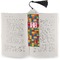 Building Blocks Bookmark with tassel - In book