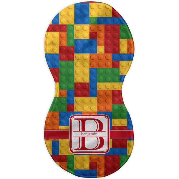 Building Blocks Burp Peanut Shaped Flat